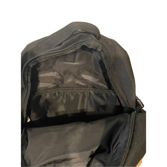 Generic Black Canvas Tactical Backpack - Picture 4 of 4
